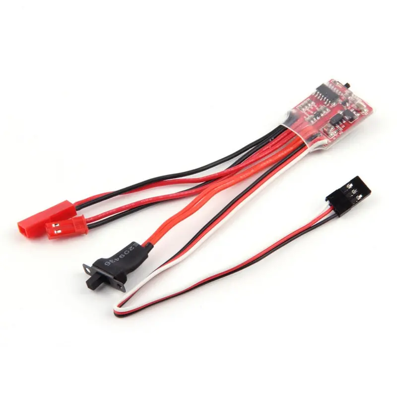 Mini 20A Esc Motor Speed Rc Esc 2Khz Forward Reverse Brush Brake Rc 2S For Controller Boat Car Prototank Top Regulator 1