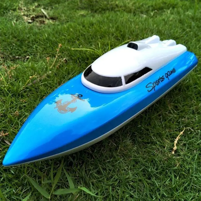 Mini 20Km/H Remote Control Racing Boat High Speed Rc Speedboat Swimming Pool Lake Rc Boats Toys For Kids Children 1