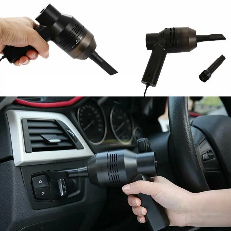Mini Aspiradora Portatil Para Autos Recargable 1