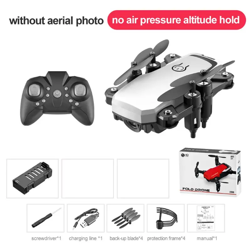 Mini Camera Rc Foldable Drone With 4K Wifi Camera Fpv Selfie Helicopter Altitude Hold Quadcopter Profesional Drones Kids Toys 10