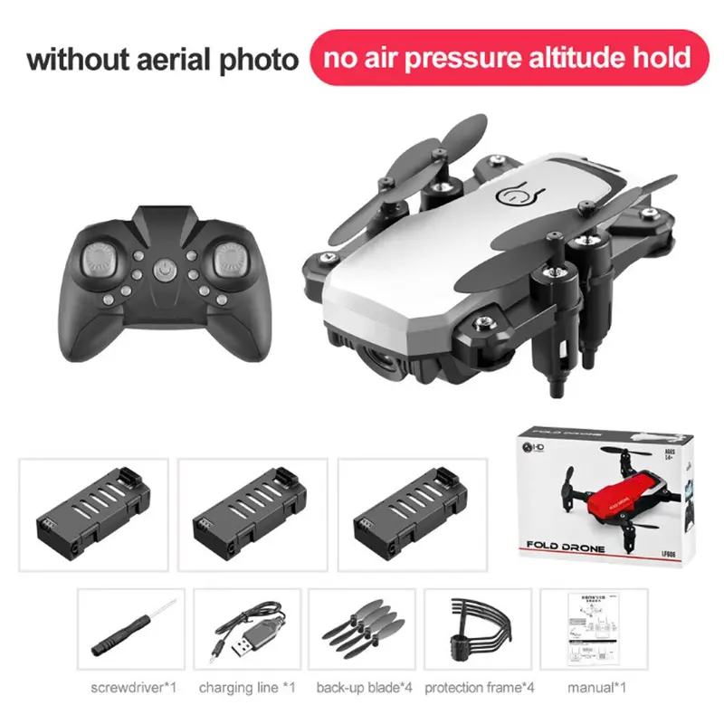 Mini Camera Rc Foldable Drone With 4K Wifi Camera Fpv Selfie Helicopter Altitude Hold Quadcopter Profesional Drones Kids Toys 12