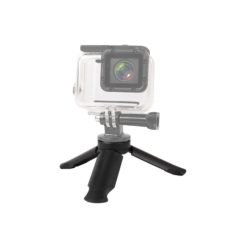 Mini Desktop Stand Mount Handle Tripod 1/4 Inch Screw Universal For Gopro Camera/Mobile Phones/Digital Cameras 1