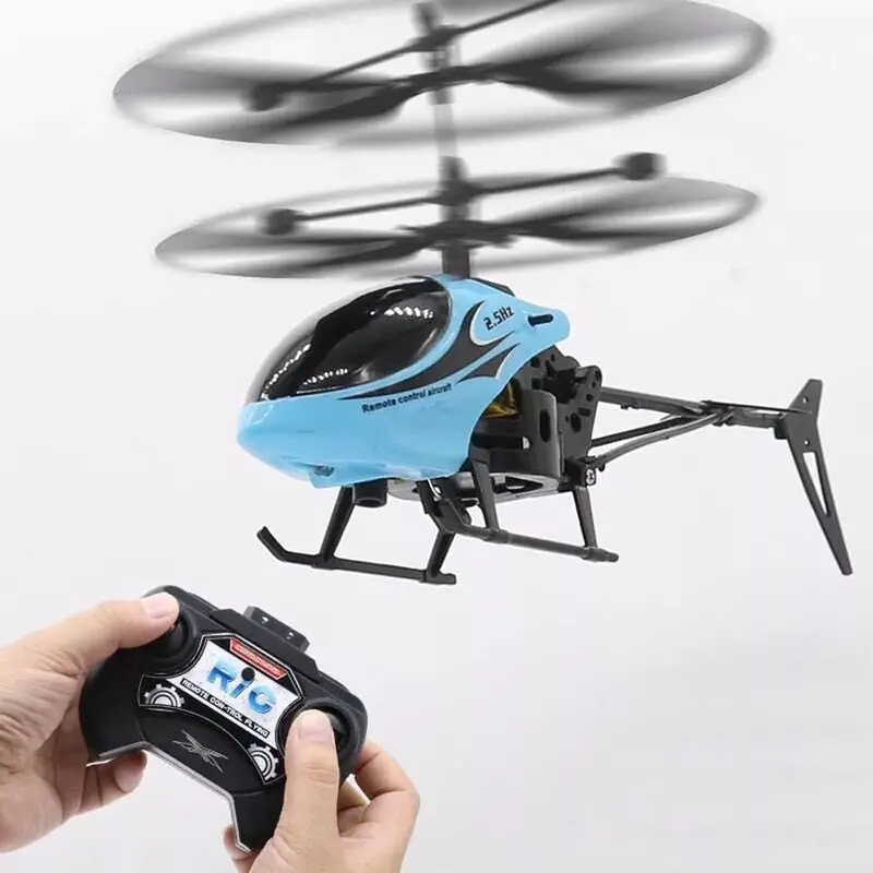 Mini Drone Dron Quadcopter Rc 901 2Ch Flying Mini Rc Infraed Induction Helicopter Flashing Light Toys 1