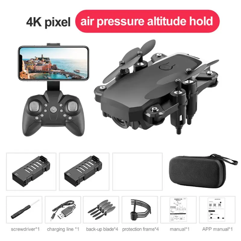 Mini Drone Lf606 4K Hd Camera Foldable Quadcopter One-Key Return Fpv Drones Follow Me Rc Helicopter Quadrocopter Kid's Toys 17