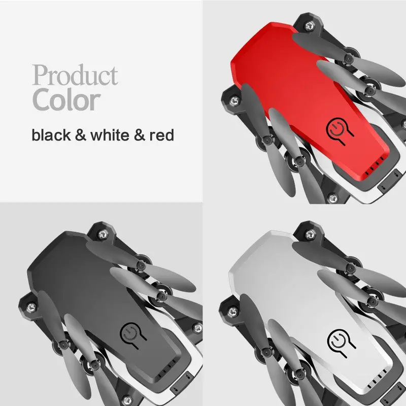 Mini Drone Lf606 4K Hd Camera Foldable Quadcopter One-Key Return Fpv Drones Follow Me Rc Helicopter Quadrocopter Kid's Toys 4
