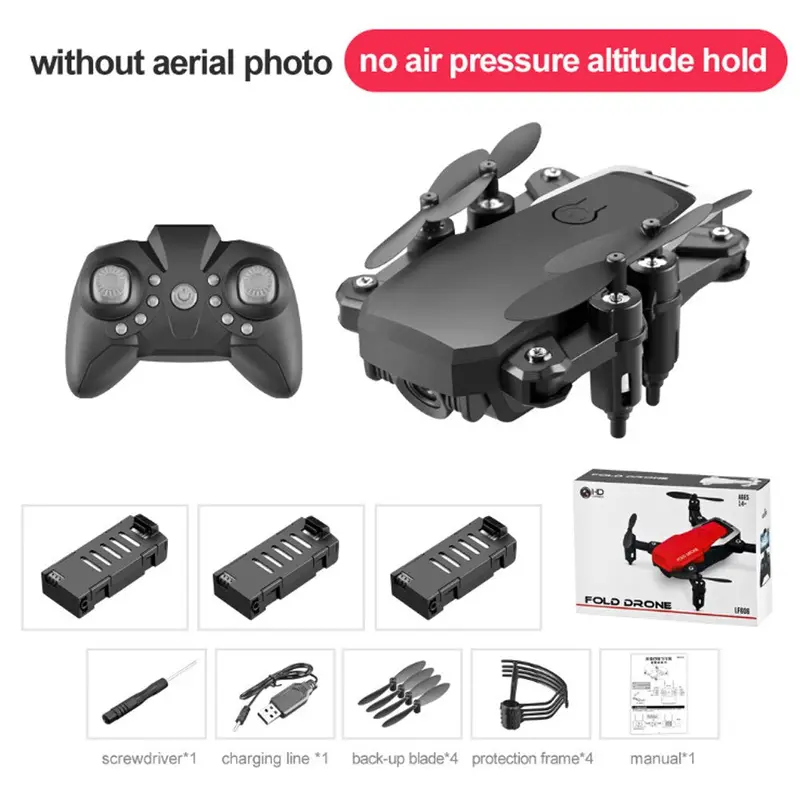 Mini Drone Lf606 4K Hd Camera Foldable Quadcopter One-Key Return Fpv Drones Follow Me Rc Helicopter Quadrocopter Kid's Toys 9