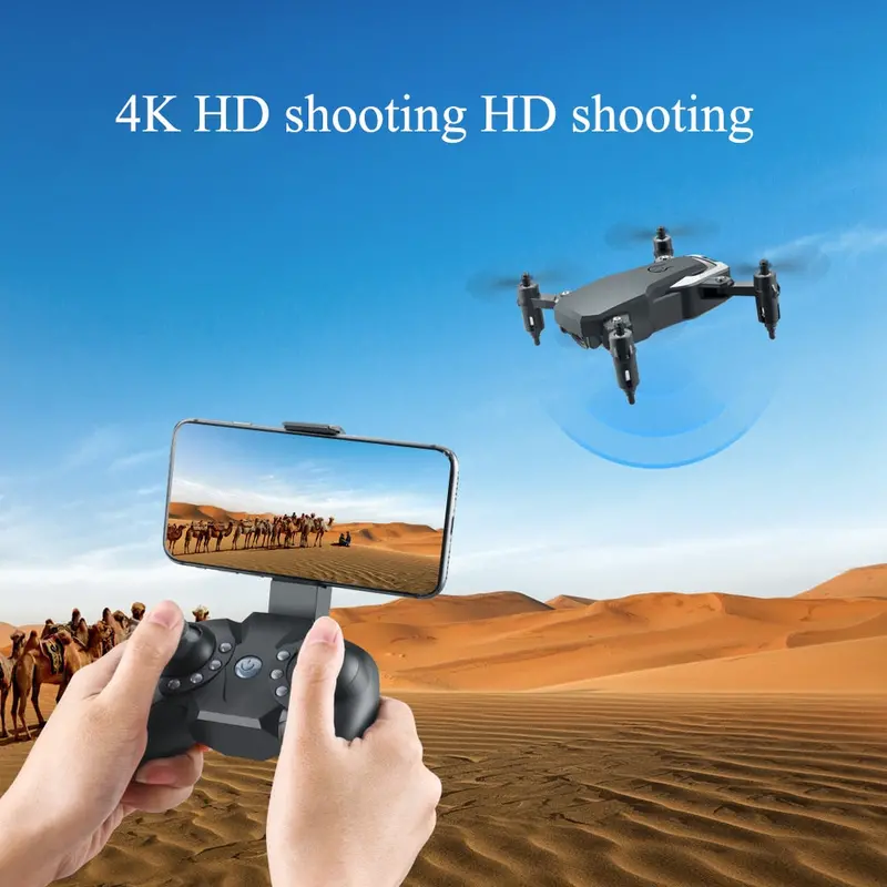 Mini Drone With 4K Camera Hd Foldable Drones One-Key Return Fpv Quadcopter Follow Me Rc Helicopter Quadrocopter Kid's Toys 1