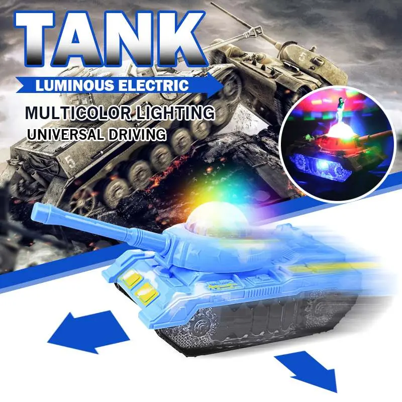Mini Electric Tank With Music And Flash Light Super Small Model Tank Electronic Toys Tank For Children Kids Birthday Gifts 1