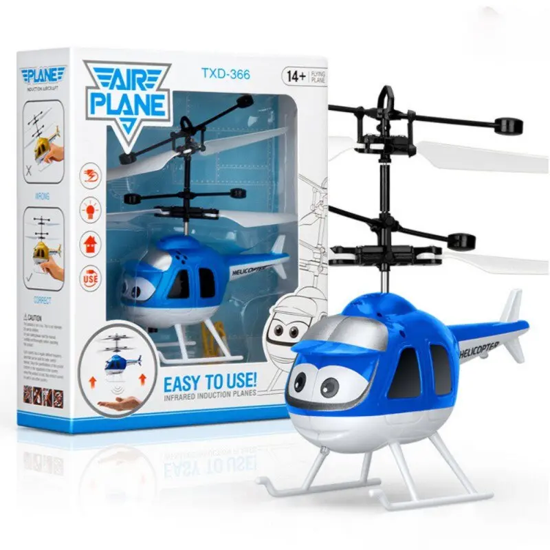 Mini Infrared Sensor Helicopter Aircraft 3D Gyro Helicoptero Electric Micro Helicopter Toy Gift For Kids 1
