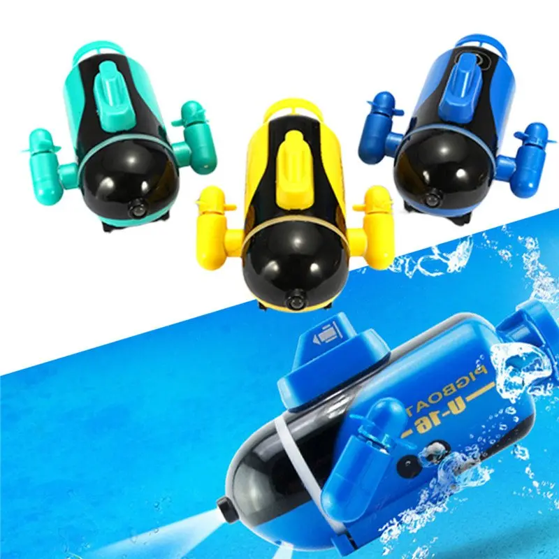 Mini Micro Radio Remote Control Rc Sub Boat Racing Submarine Explorer Toys Gift 1
