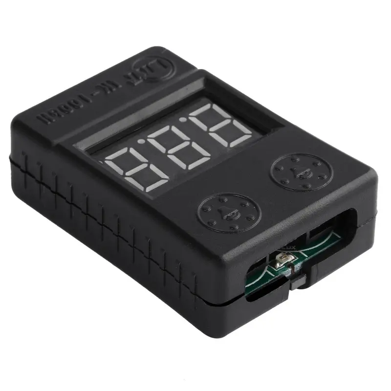Mini Portable Bx100 1-8S Lipo Battery Voltage Tester/ Low Voltage Buzzer Alarm/ Battery Voltage Checker With Dual Speakers 1
