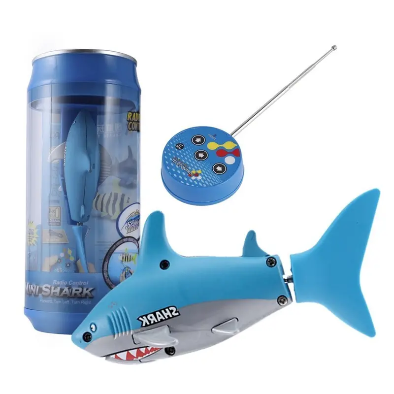 Mini Rc Submarine 4 Ch Remote Small Sharks With Usb Remote Control Toy Fish Boat Best Christmas Gift For Children Kids New 1