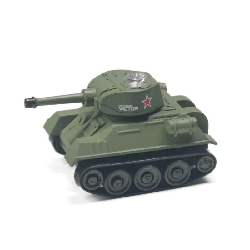 Mini Rc Tank Car Radio Remote Control Micro Tank 4 Frequencies Toy For Kids Gifts Rc Models 1