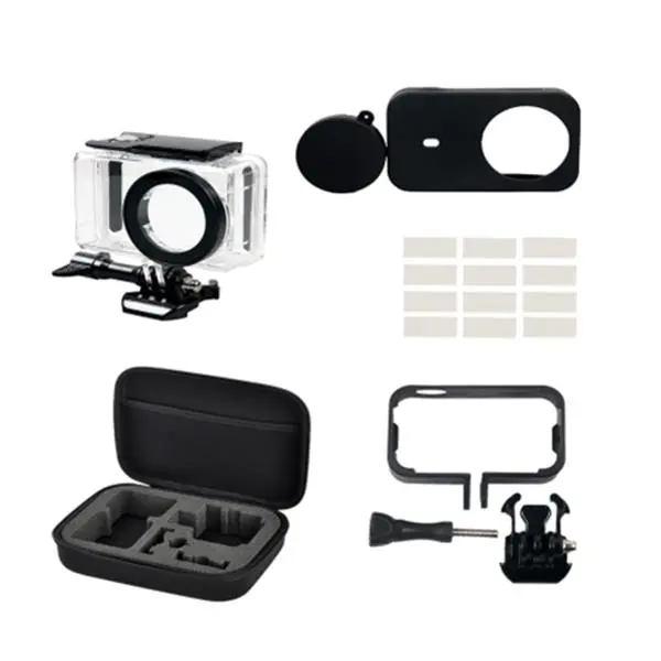 Mini Sport Camera Protective Set W/ Silicone Cover/Waterproof Shell/Lens Cover For Xiaomi Mijia 1