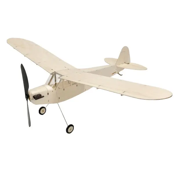 Minimumrc J3 Cub 460Mm Wingspan Balsa Wood Laser Cut Rc Airplane Kit 1