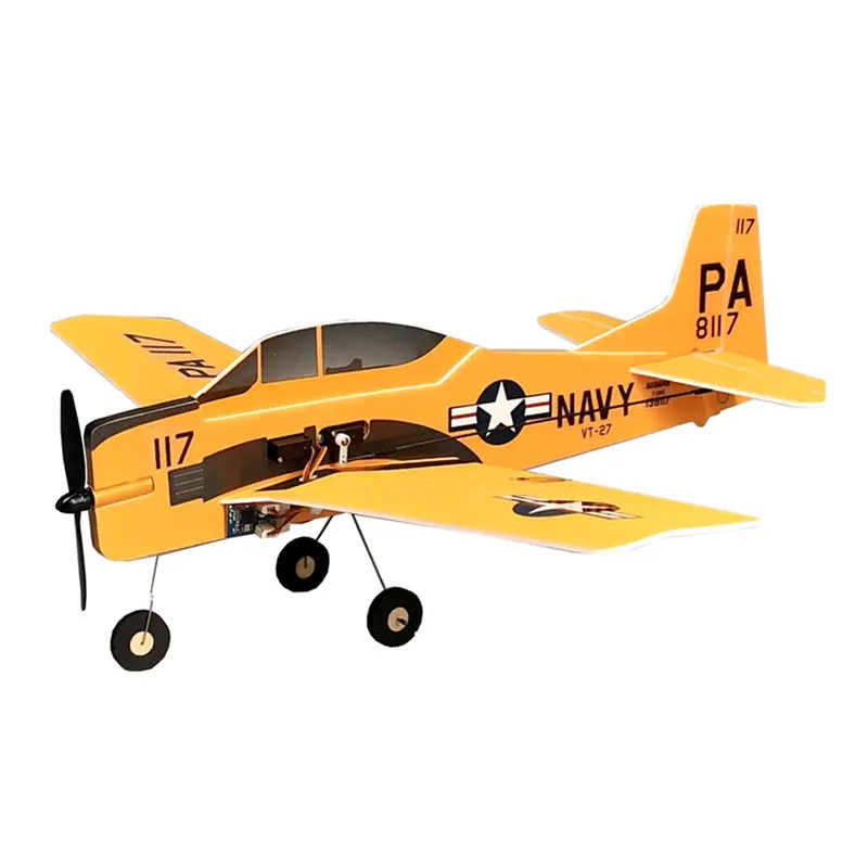Minimumrc T-28 Trojan 360Mm Wingspan 3 Channel Trainer Fixed-Wing Rc Airplane Kit/Pnp 1