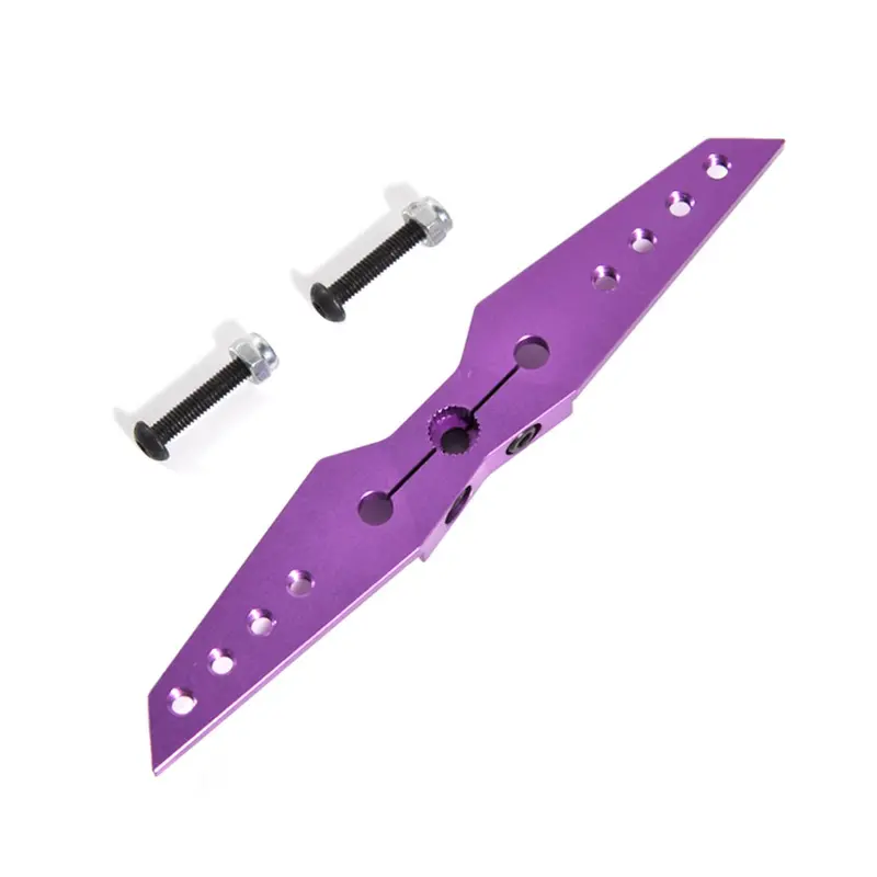 Miracle F-022 25T 105Mm 3.5 Inch Cnc Aluminum Alloy Servo Dual Arm For Futaba Hitec Jr 1