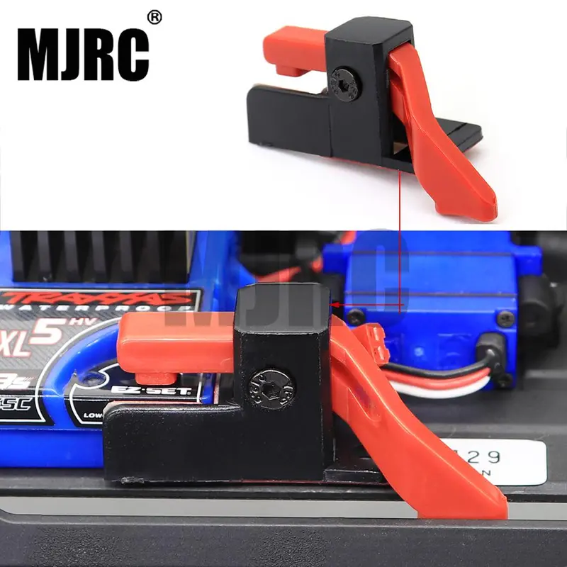 Mjrc New Traxxas Trx4 Esc Easy Start Trigger Power Switch For 1/10 Rc Crawler Car Upgrade Trx-4 1