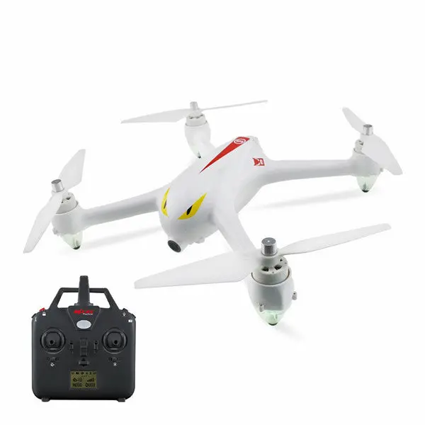 Mjx B2c Bugs 2C Brushless With 1080P Hd Camera Gps Altitude Hold Rc Drone Quadcopter Rtf (White Standard Version) 1