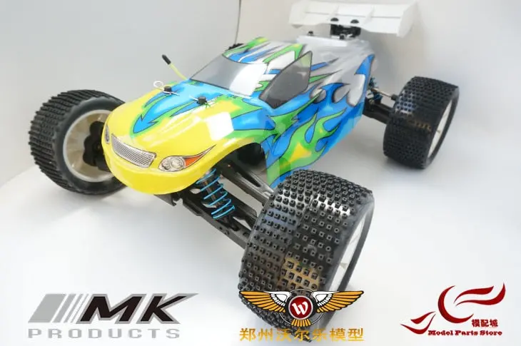 Mk 1/8 Electric Car Brushless Motor Hobbywing 100A Esc Free Shipping 1