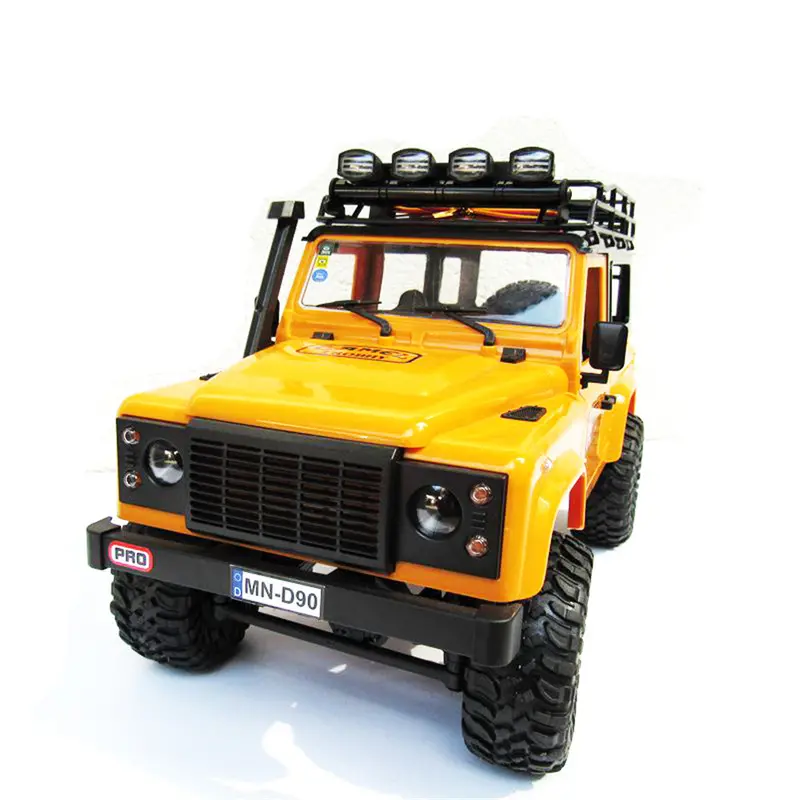 Mn-90 1/12 2.4G 4Wd Rc Car Upgrade Parts White Led Light Spotlight W/ Metal Base 1
