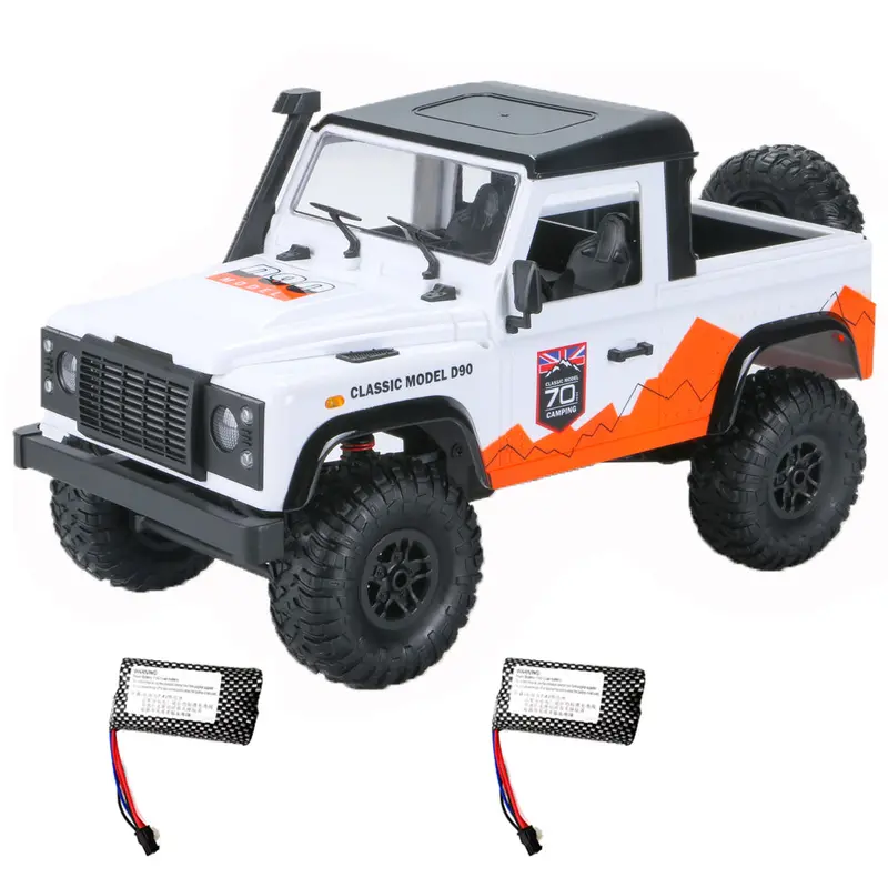 Mn D90 1/12 2.4G 4Wd Rc Car Crawler Truck Rtr Vehicle Models Two Battery 1