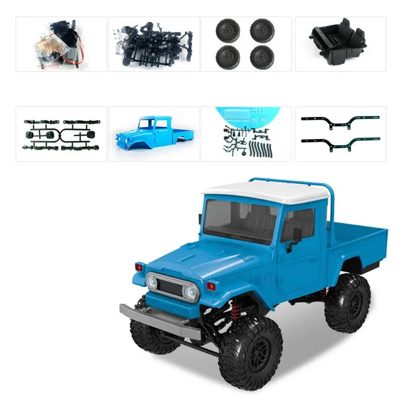 Mn Model Mn45 Kit 1/12 2.4G 4Wd Rc Car Without Esc Battery Transmitter Receiver 1