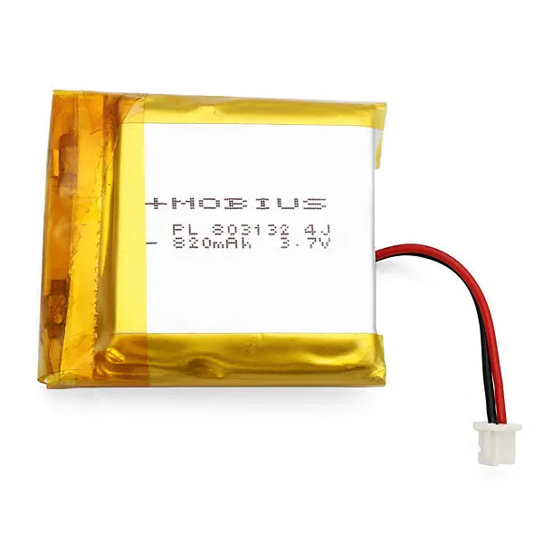 Mobius 3.7V 820Mah Upgraded Battery For Action Sport Camera 1