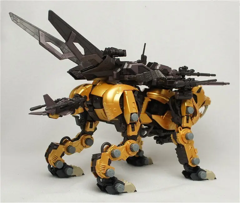 Model Robot Animal Zoids 1/72 Handing Building Saber Tiger Gold Destiny Armor Unchained Mobile Suit Kids Toys 2