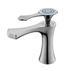 Modern Chrome Bathroom Single Handle Sink Faucet – A0701 1