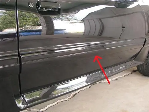 Moldura De La Puerta Mustang 87 -93 1