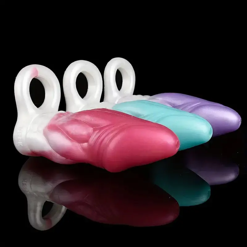 Monster Silicone Penis Sleeve. 1