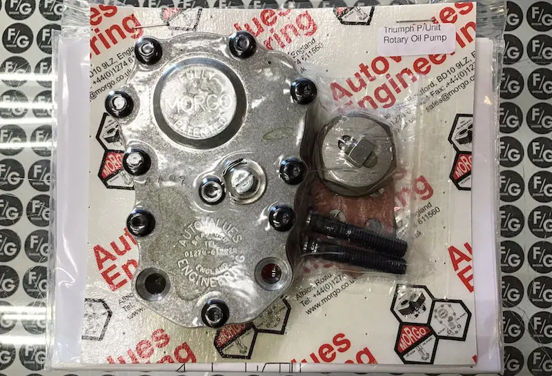 Morgo Pre Unit Triumph Super Rotary Pump 1