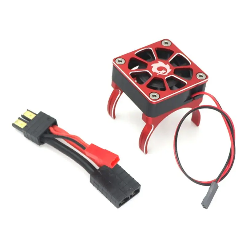 Motor Cooling Fan For 1/10 4X4 Traxxas Trx4 Gt4 Slash Rc Car 1