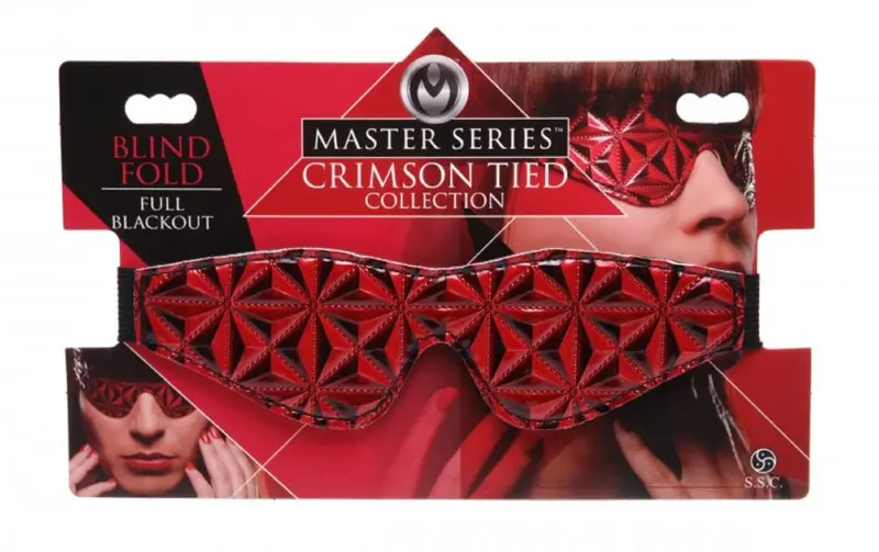 Ms Crimson Tied Blindfold. 1