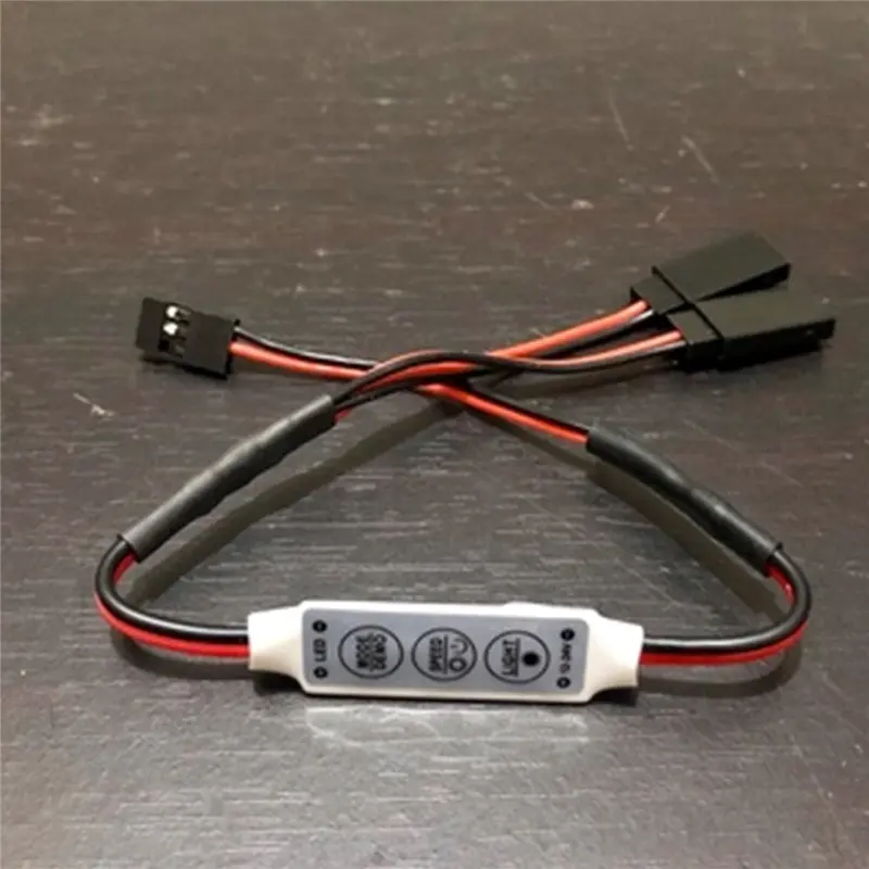 Multi-Mode Led Light Control Power Switch Model Car Single Strobe Switch For Rc Crawler Model Car Parts Accessories 1