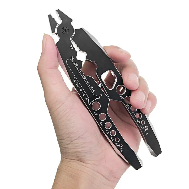 Multifunctional Aluminum Alloy Shock Shaft Pliers Wrench For Shock Disassembly Rc Car Parts 1