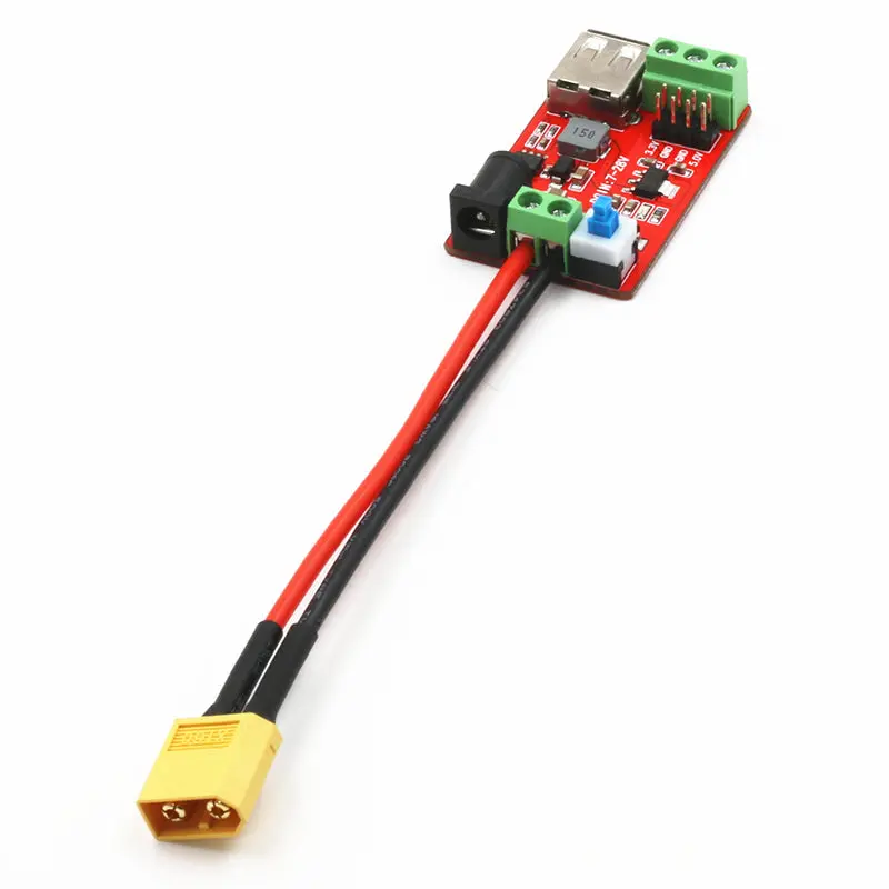 Multifunctional Power Supply Converter Board Dc Power Module Xt60 To Usb Charging Module 1