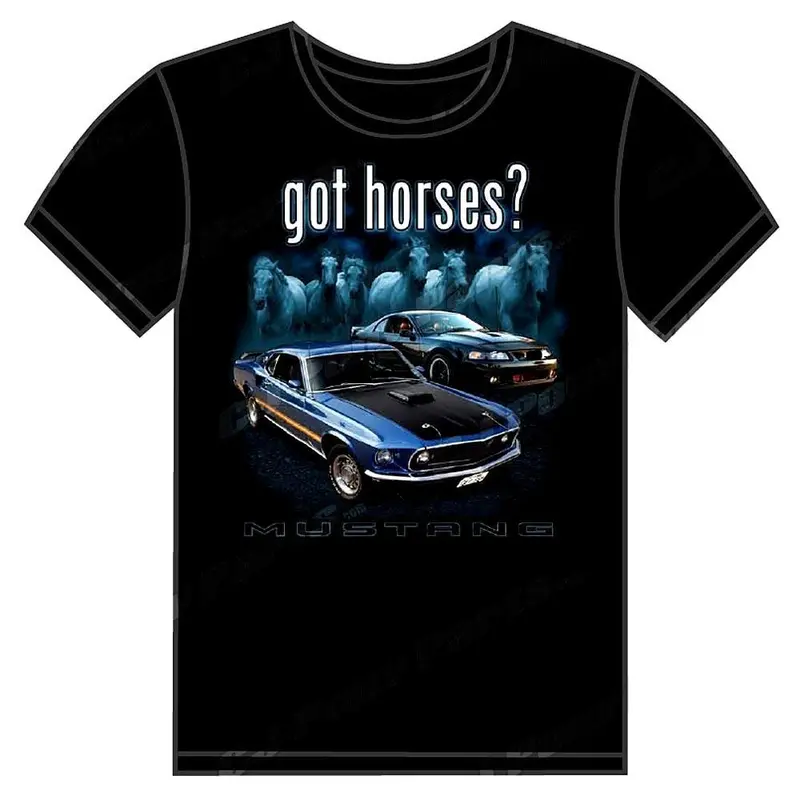 Mustang Playera Negra 1