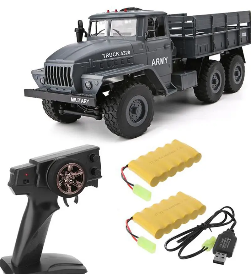 Mz Yy2004 Upgraded Version 1/12 2.4G 6Wd Rc Car Military Truck Off Road Rtr Model 1