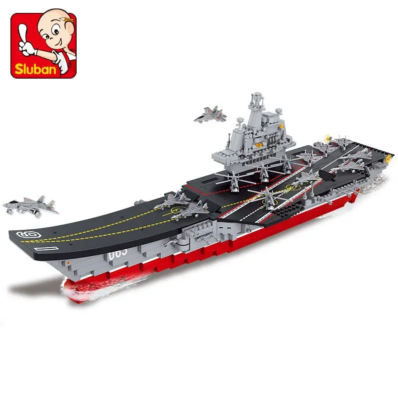 Navy Submarine Compatible Legoingly Military Ship Plane Aircrafted Carrier Warship Battle Cruiser Frigate Model Building Blocks 1