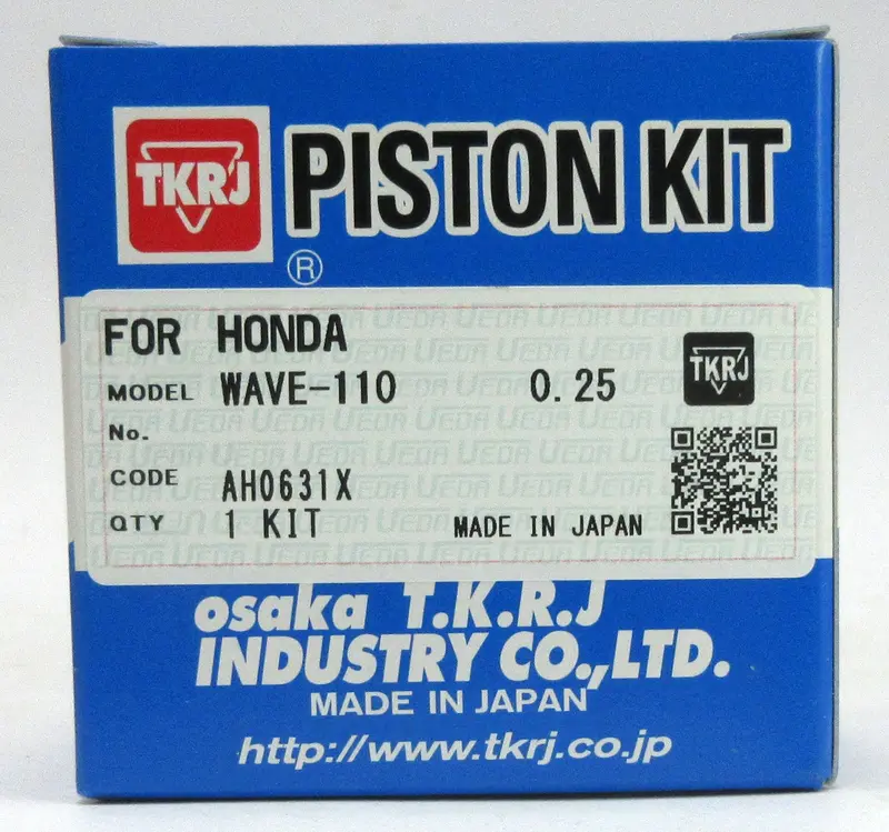 Nbc110 Postie Bike 0.25 Oversize Piston Kit 2
