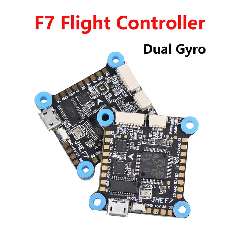 New F7 Flight Controller Dual Gyro Aio Osd 5V 8V Bec & Black Box 2-6S For Rc Drone Fpv Racing Multicopter Vs Succex F7 1