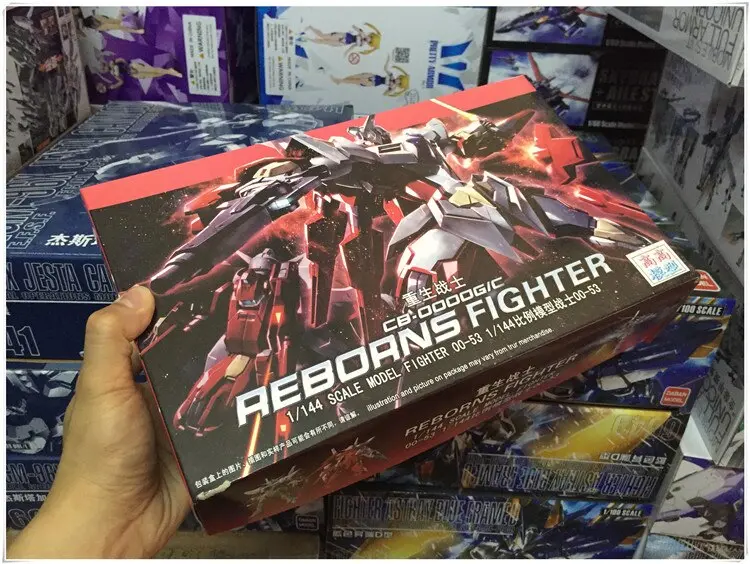 New Gundam Model Hg 1:144 Scale Mobile Fighter Reborns Cb-Oooog/C Mobile Suit Kids Toys Included In Base 1