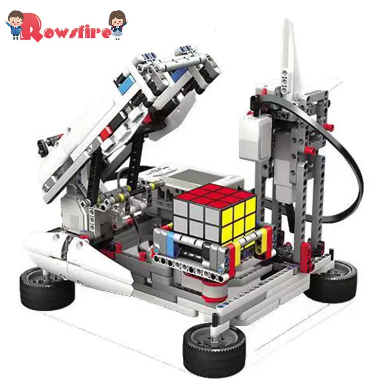 New Hot Programmable Building Block Assembly Robot Kit Diy Multifunctional Educational Learning Kit Toy Games 1