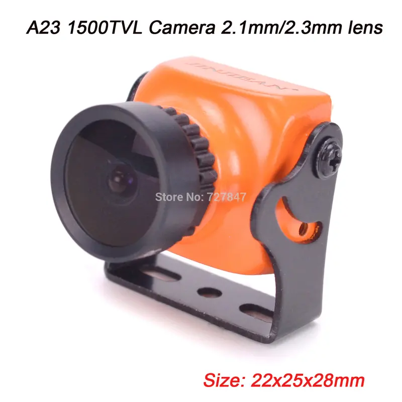 New Mini 1/3" Mg Super Had Ii Ccd D1 960H A23 1500Tvl / Micro Coms 700Tvl Camera 2.1Mm / 2.3Mm / 2.5Mm Lens For Fpv Racing Drone 1