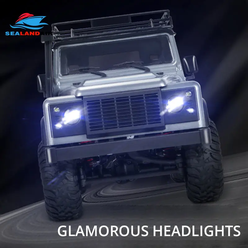 New Mn 99 Upgraded Version Mn99s D90 4Wd Rc Car 1/12 Scale Defender Electric Remote Control Car Toy For Boy Gift With Led Lights 3