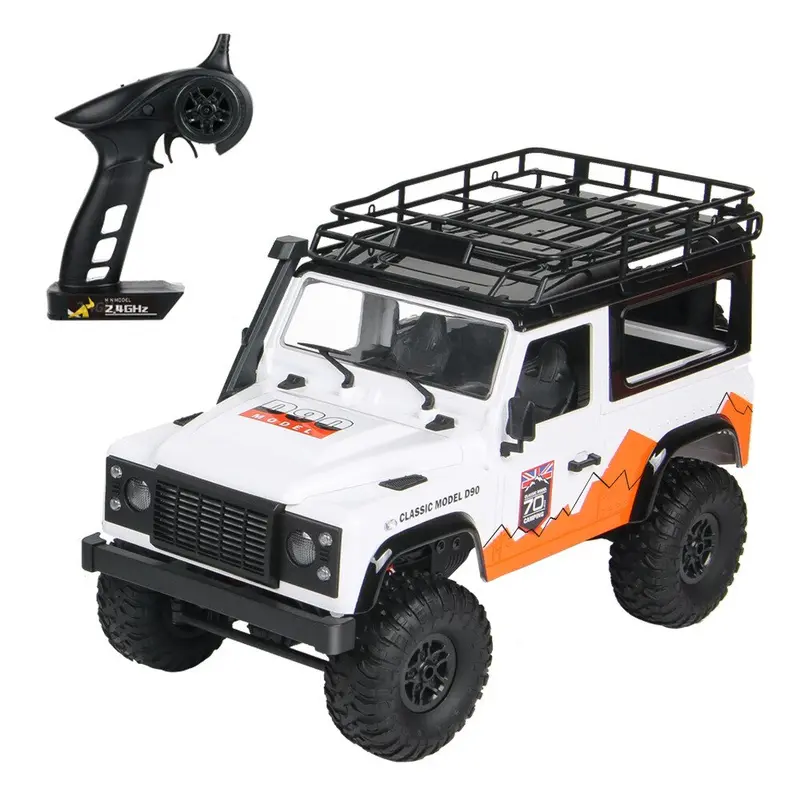 New Mn 99 Upgraded Version Mn99s D90 4Wd Rc Car 1/12 Scale Defender Electric Remote Control Car Toy For Boy Gift With Led Lights 3
