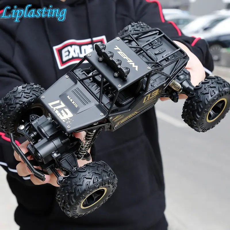 New Rc Car 1:16 4Wd Rock Crawlers Driving Car Double Motors Drive Bigfoot Car Remote Control Car Model Off-Road Vehicle Toy 1