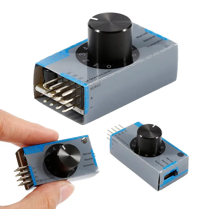 New Updated Servo Tester Server Electronic Speed Controller Helicopter Parts For Remote Control Models Rc Airplanes Tslm2 1